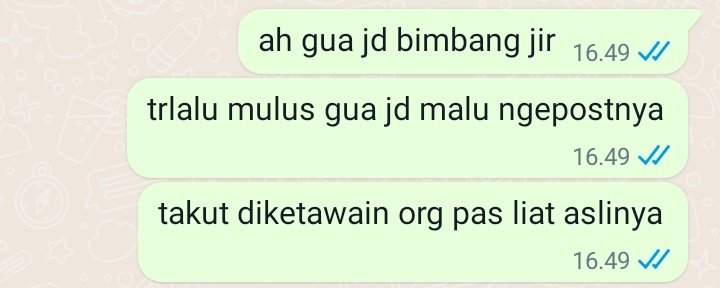 gua stiap mau ngepost foto selfie di sosmed, ujung ujungnya gajadi dipost WKWKWKWK