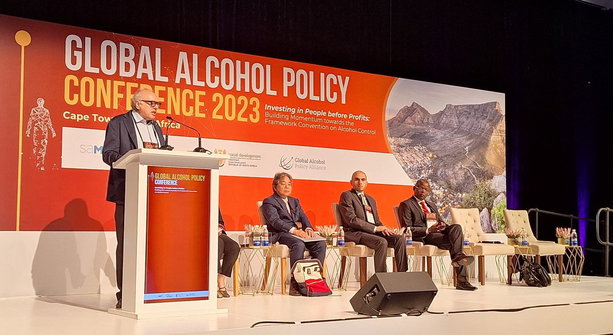 profparry's tweet photo. Plenary session with Prof Jurgen Rehm  speaking on "Is it possible to change governmental attitudes to taxation? Experiences from various countries" at #gapc2023 https://t.co/T3BajiCSAg