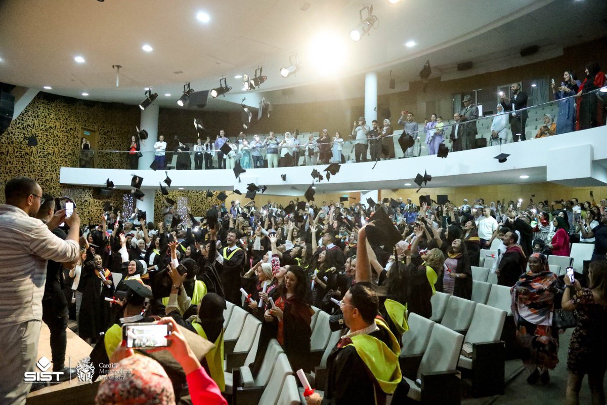 Glad to celebrate the momentous journey of more than 100 students as they graduate from <a href="/SIST_Morocco/">SIST British Education</a> , which has been delivering British 🇬🇧 education in Morocco 🇲🇦 together with <a href="/cardiffmet/">Cardiff Metropolitan University</a> for the past 15 years. 

Congratulations to you all! 🎓