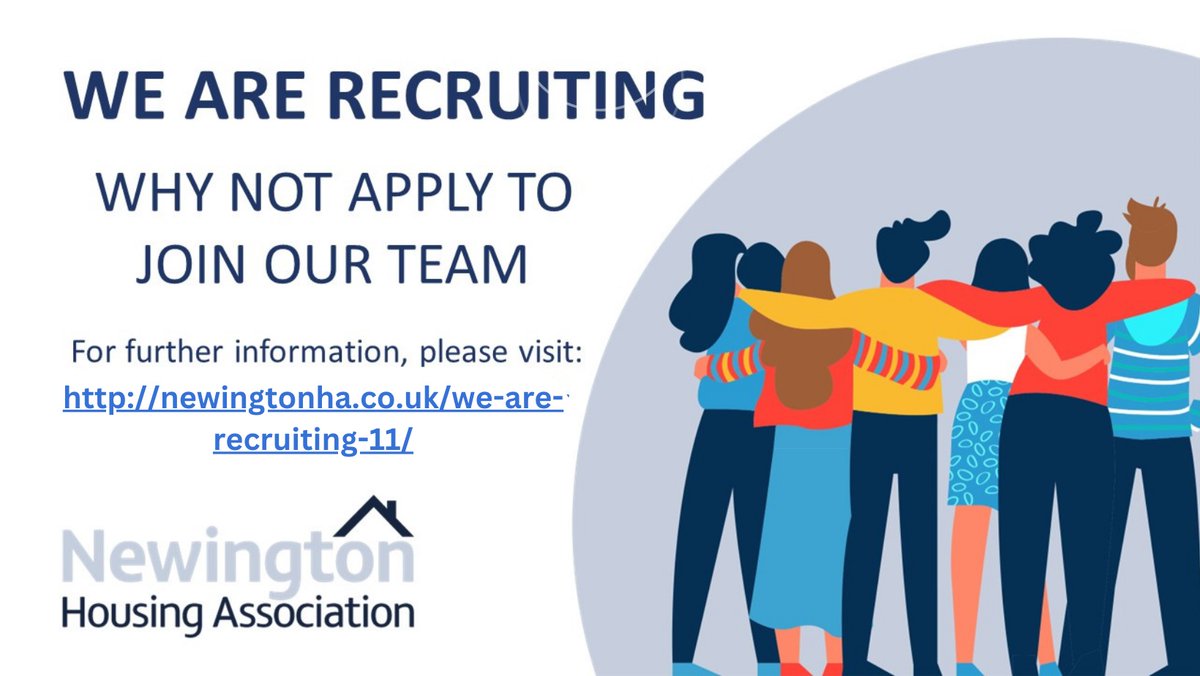 WE ARE RECRUITING! Newington HA is seeking to recruit an Administrator. To request a pack email r.mcevoy@newingtonha.co.uk or call the office on 02890744055 For further Information, please visit: newingtonha.co.uk/we-are-recruit… Closing Date: Friday, 3rd November 2023 at 12:00 noon.