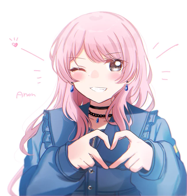 愛音ちゃんファンサ頂戴〜! #bandoriart #MyGO  #バンドリ 