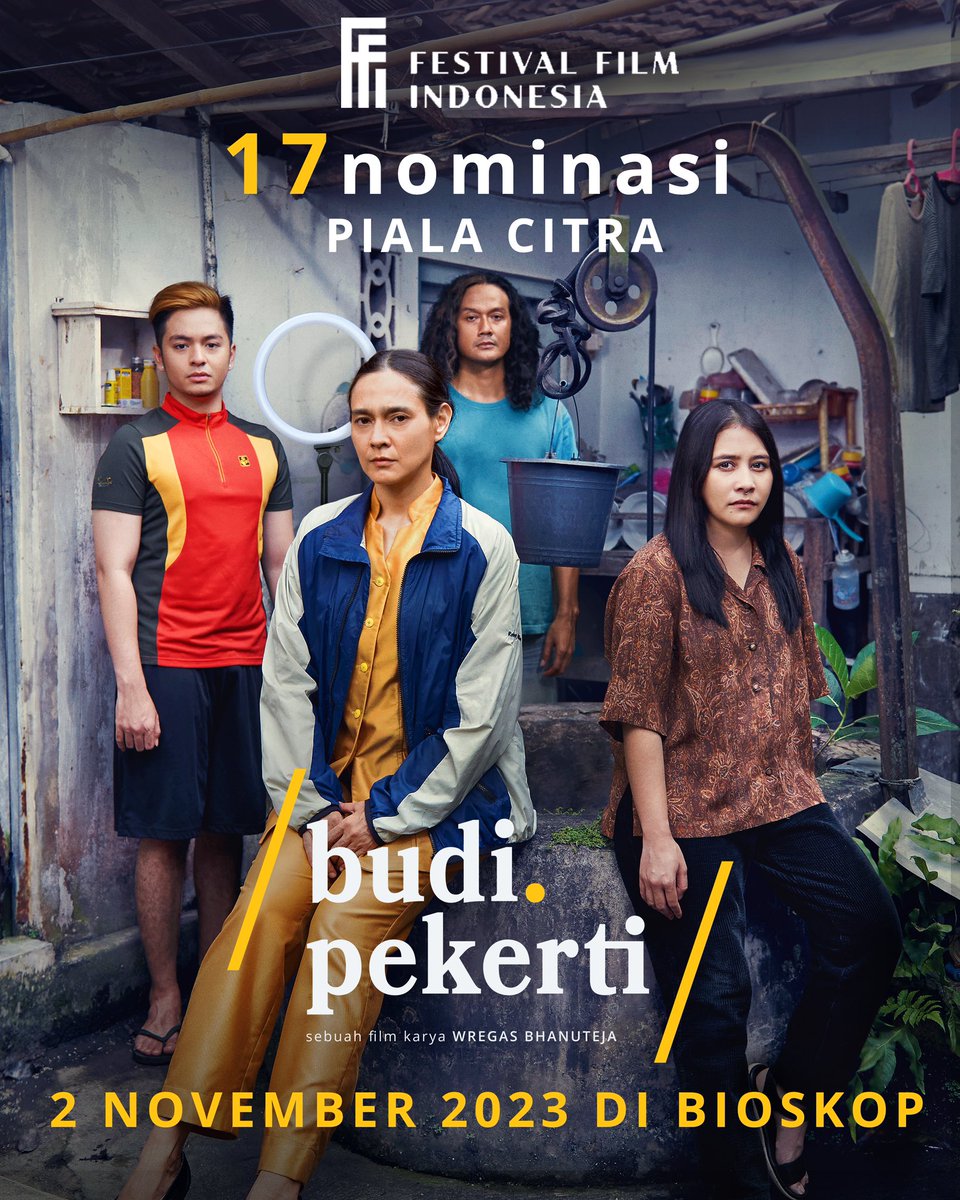 <a href="/Wregas/">Wregas Bhanuteja</a> did it, again!

REVIEW - BUDI PEKERTI

Punya dialog yang grounded dan powerful, Budi Pekerti sukses ngasih gambaran keresahan yang dirasakan oleh kebanyakan orang dari fenomena meng-cancel melalui kejadian viral. Salah satu film nasional terbaik di tahun 2023.