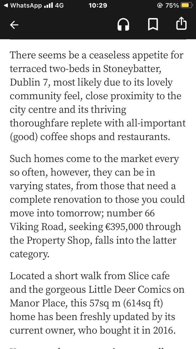 Putting my own book on the Recommendation Shelf is silly but I need to express my frustration when The Irish Times uses Little Deer as a selling point to juice the bidding of a house in the hope of reaching half a million.