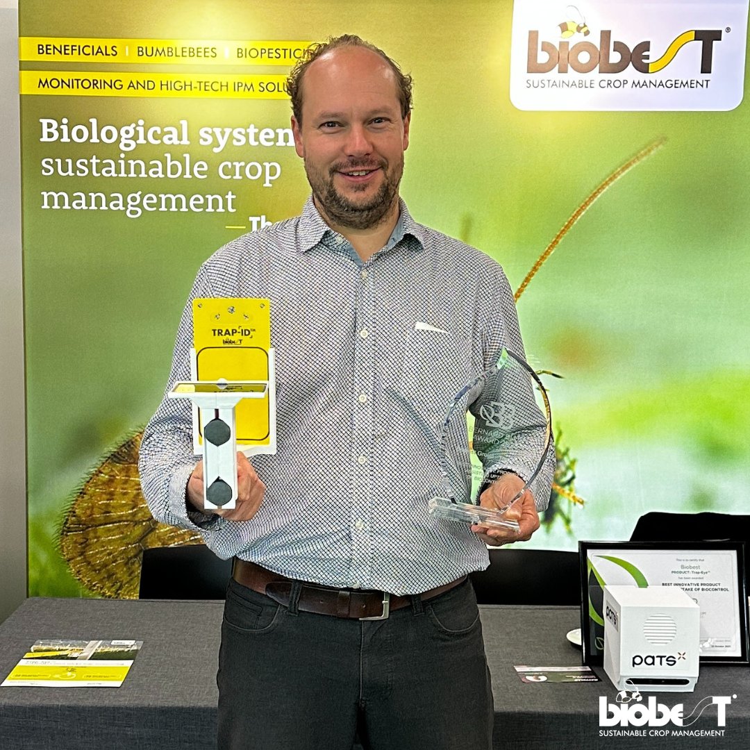 🏆 Exciting News! Biobest's Trap-Eye™ high-tech sticky trap monitoring ...