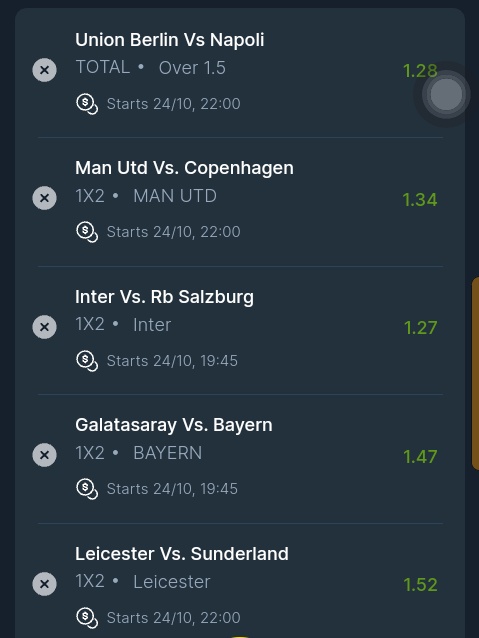 Free sure bet💰💰

Money every where, money here money there 🥂