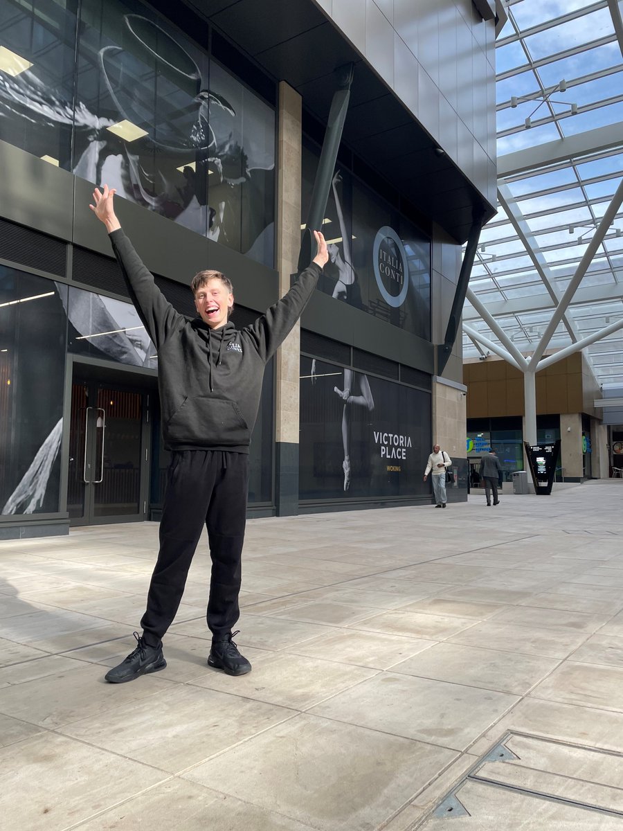 Future star of stage and screen Ebb Phillips has begun his 3-yr Musical Theatre degree at Italia Conti - the world's oldest theatre school. We've known Ebb since we supported him with travel when he attended Guildford College of Acting's Junior Conservatoire. Best of luck Ebb🌟