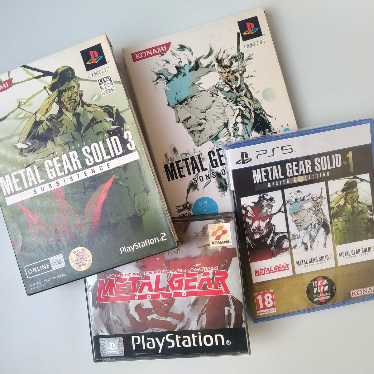 ihurtado2000's tweet photo. Metal Gear Solid MASTER Collection VOL. 1 PS5. 

________

#METALGEARSOLIDMASTERCOLLECTION版 #MetalGear #metalgearcollection #solidsnake #Konami #hideokojima #ahideokojimagame #MGS #MGSVol1 #mgsmastercollection #mgsmastercollectionvol1 #metalgearsolidmastercollection https://t.co/lNB9V7Vpdt