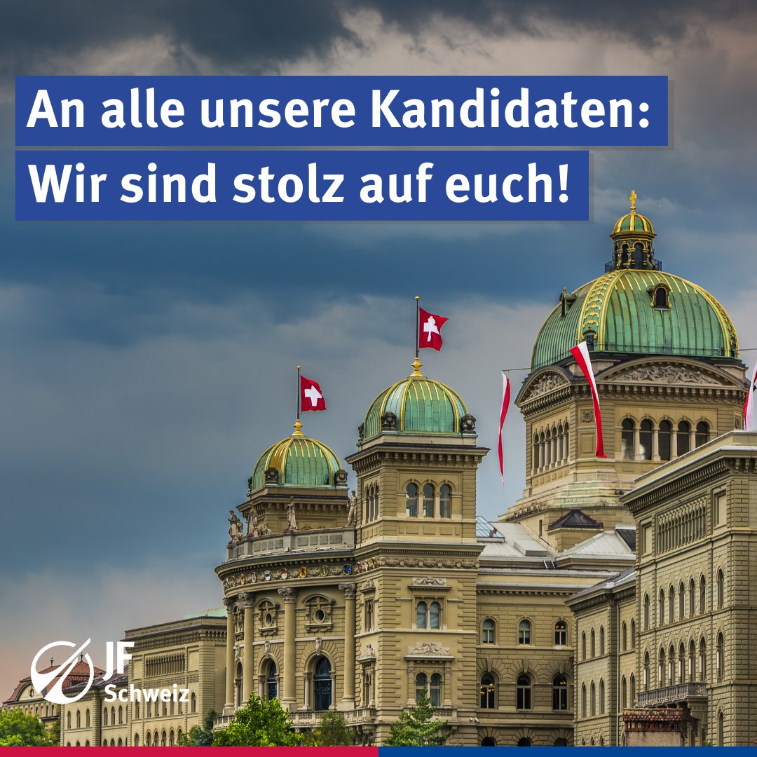 Jungfreisinnige's tweet image. Im Namen der gesamten Jungfreisinnigen bedanken wir uns ganz 💙-lich bei unseren vielen grossartigen Kandidierenden. BRAVO, wir sind stolz auf euch! 

Speziell gratulieren wir auch unserem Präsidenten Matthias Müller, welcher im Kanton Zürich den ersten Ersatzplatz erreicht hat!