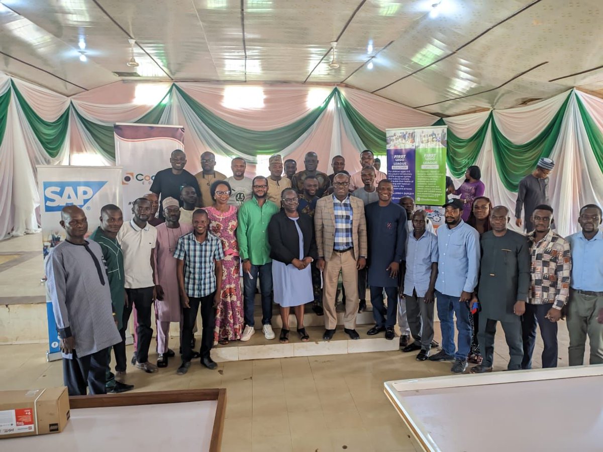 coderina's tweet image. The impact and feedback has been massive.
Huge thanks to our sponsors and partners.
#coderinaib
@sap4good @dowNewsroom @NigEducation @FIRSTLEGOLeague @Ford @firstweets @LEGOFoundation
#steam