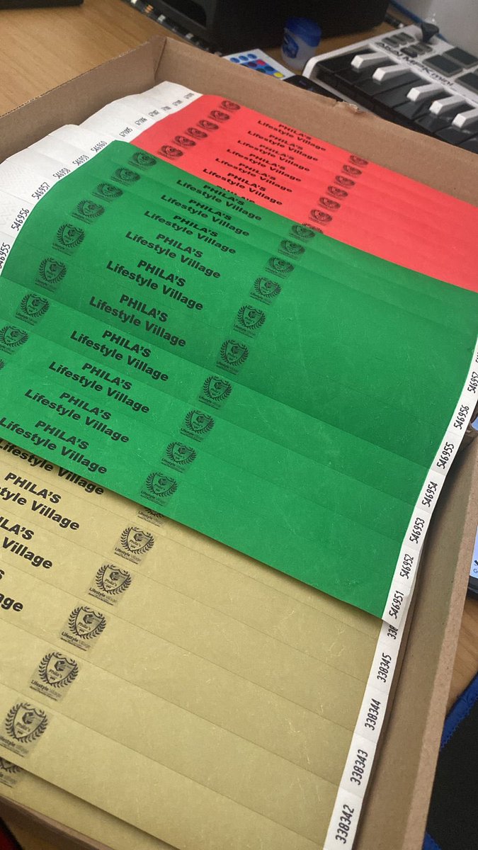EventWristTags's tweet photo. Good day

We offer a variety of colors and sizes of wristbands. We are just one call away to assist you and provide gate control with wrist tags, ranging from VVIP, VIP, and General to Golden Circle.

Cell/ WhatsApp: 068 127 8101 / 033 322 1414
Email: eventwristtags@gmail.com https://t.co/zo70mVoAE5