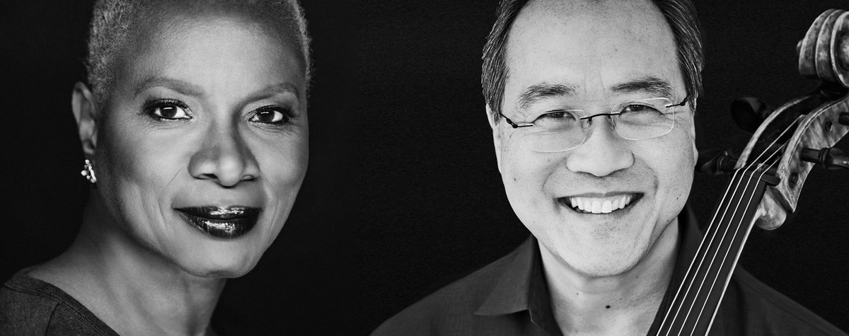 parisparisfr's tweet photo. 3 déc. #Conert. La @philharmonie vous propose une rencontre entre @YoYo_Ma et @angeliquekidjo, l’un associé à la musique classique ; l’autre, à la musique du monde et au jazz : https://t.co/NccHJHmC5d Dernières places. #MardiConseil https://t.co/gnI7ksKGTV