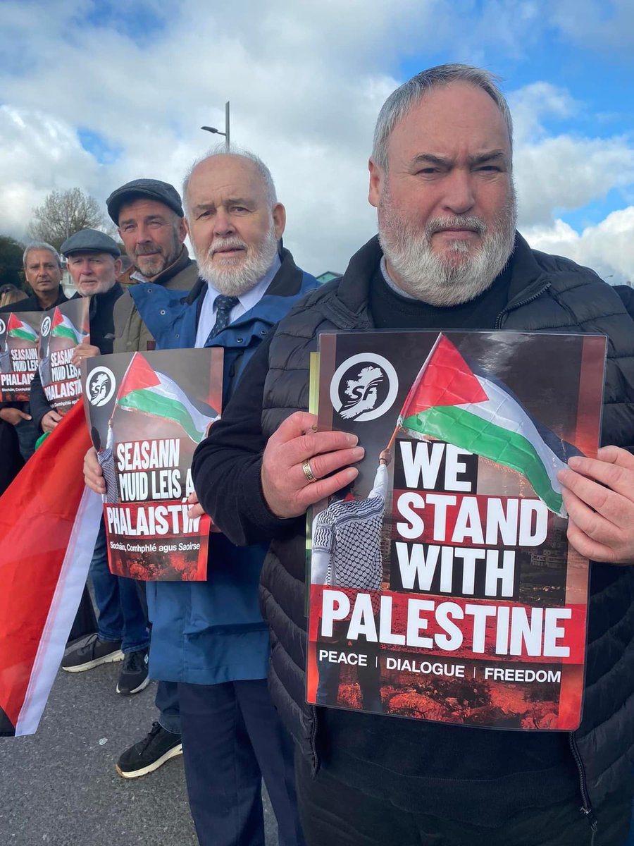 My name is Francie Molloy and I’m an MP in Ireland. I’m appalled by the silence regarding the war crimes committed by the Israeli government. I, and many with me, demand a ceasefire, open humanitarian corridors. Facilitate for water, food and medicine to Gaza now!