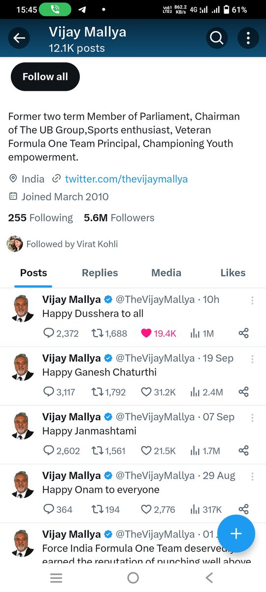 ghaziabaadwala's tweet photo. इसे कहते है भारतीय सभ्यता

बन्दे ने देश छोड़ा है पर भारत को नहीं भूला

#विजयादशमी 
#विजयदशमी 
#vijaymalya https://t.co/qsegcHPT9n
