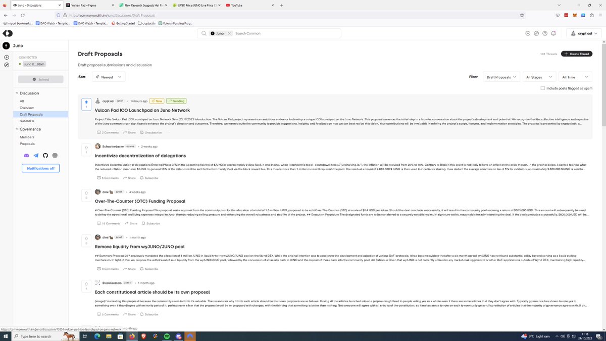 Crypto_SI's tweet photo. Look ma! we're trending on #Junonetwork commonwealth forums. 

https://t.co/QkGqG4ykUQ https://t.co/TlVHNzPPNi