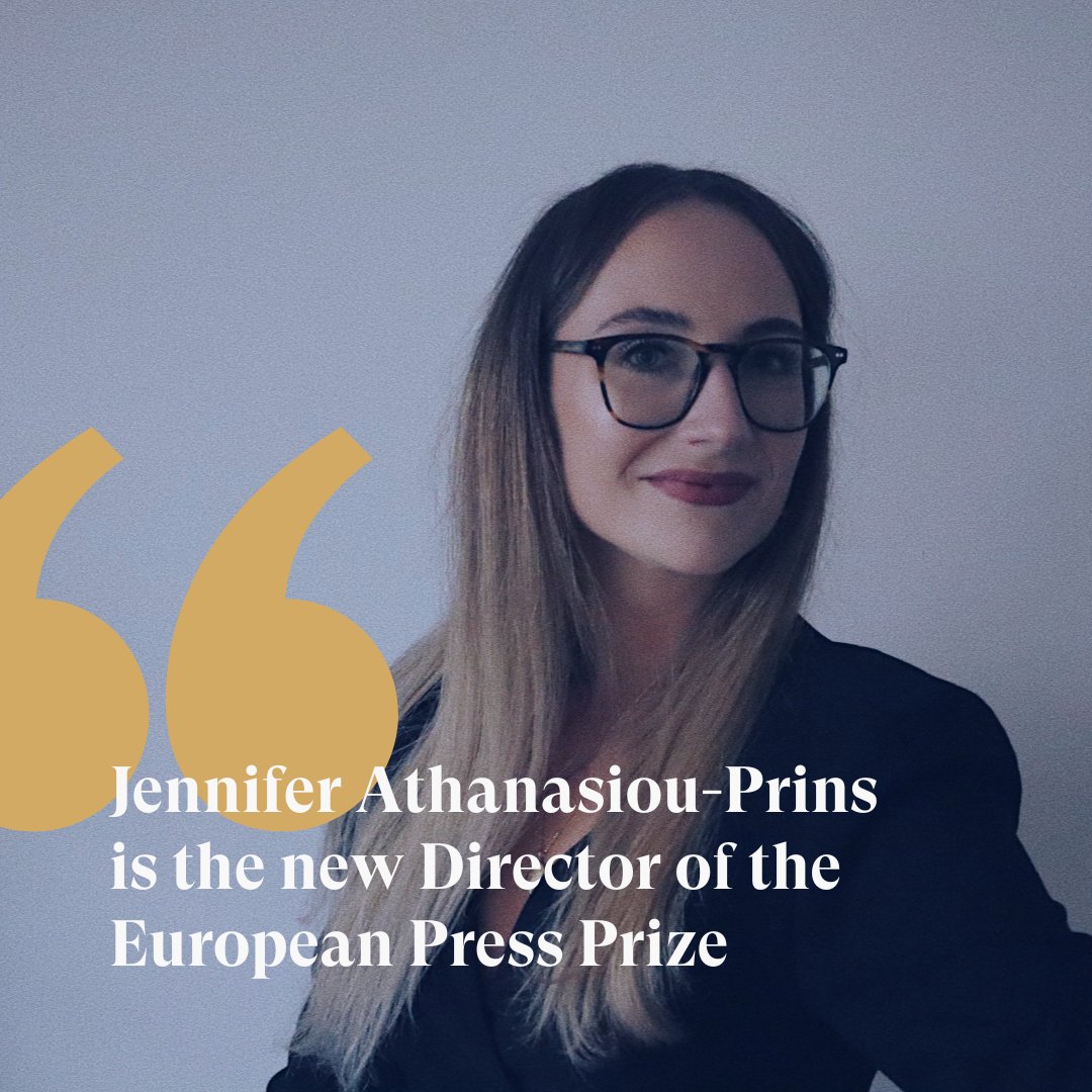 We are delighted to present the new European Press Prize Director: Jennifer Athanasiou-Prins. Before assuming this new position, Jennifer Athanasiou-Prins was our Contracts & Partner Lead for two years and Head of Operations for three years before that. Now, Jennifer will…