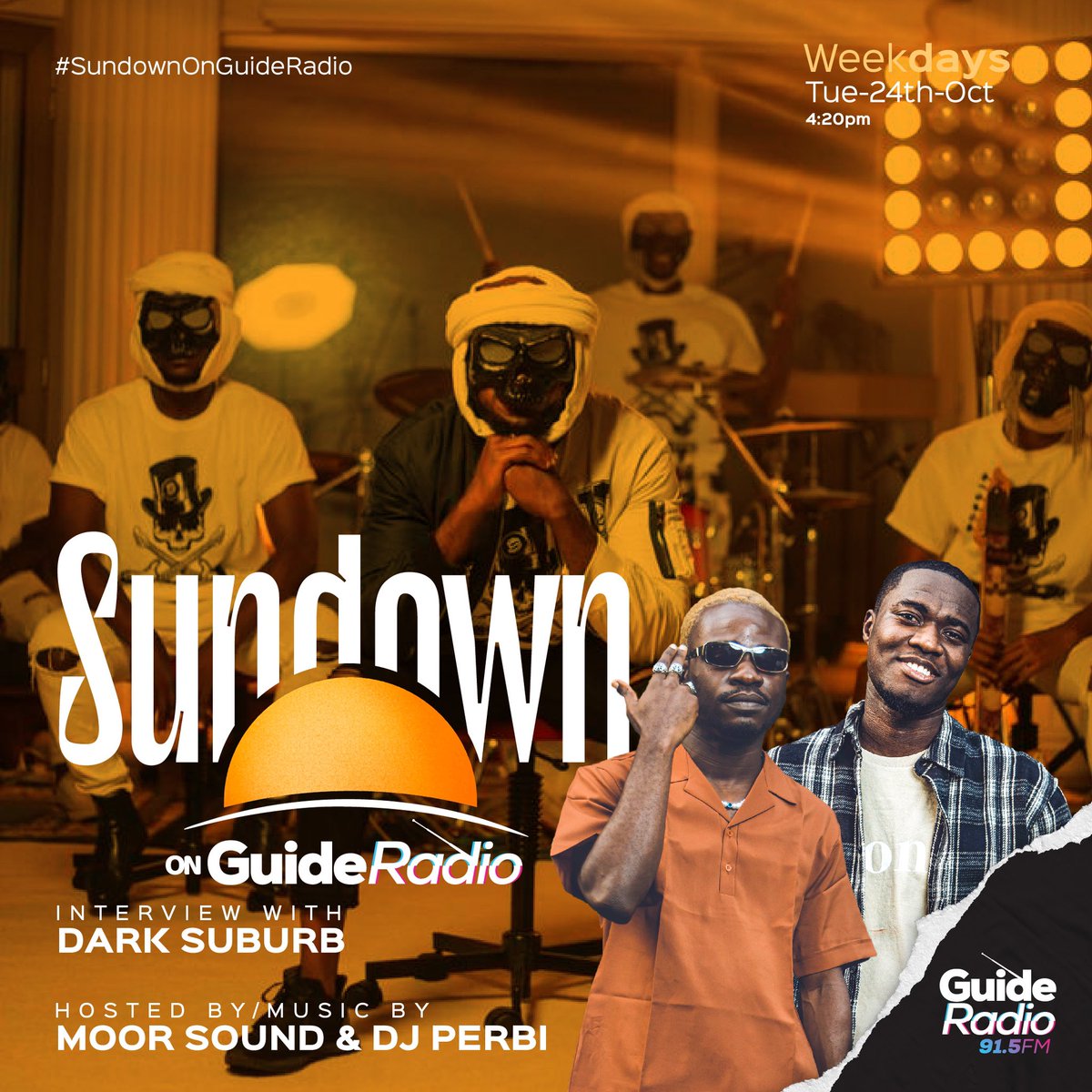 Catch us on sundown today on <a href="/GuideRadio915/">GuideRadio</a> 🥳.
#guideradio #halloween #darksuburb