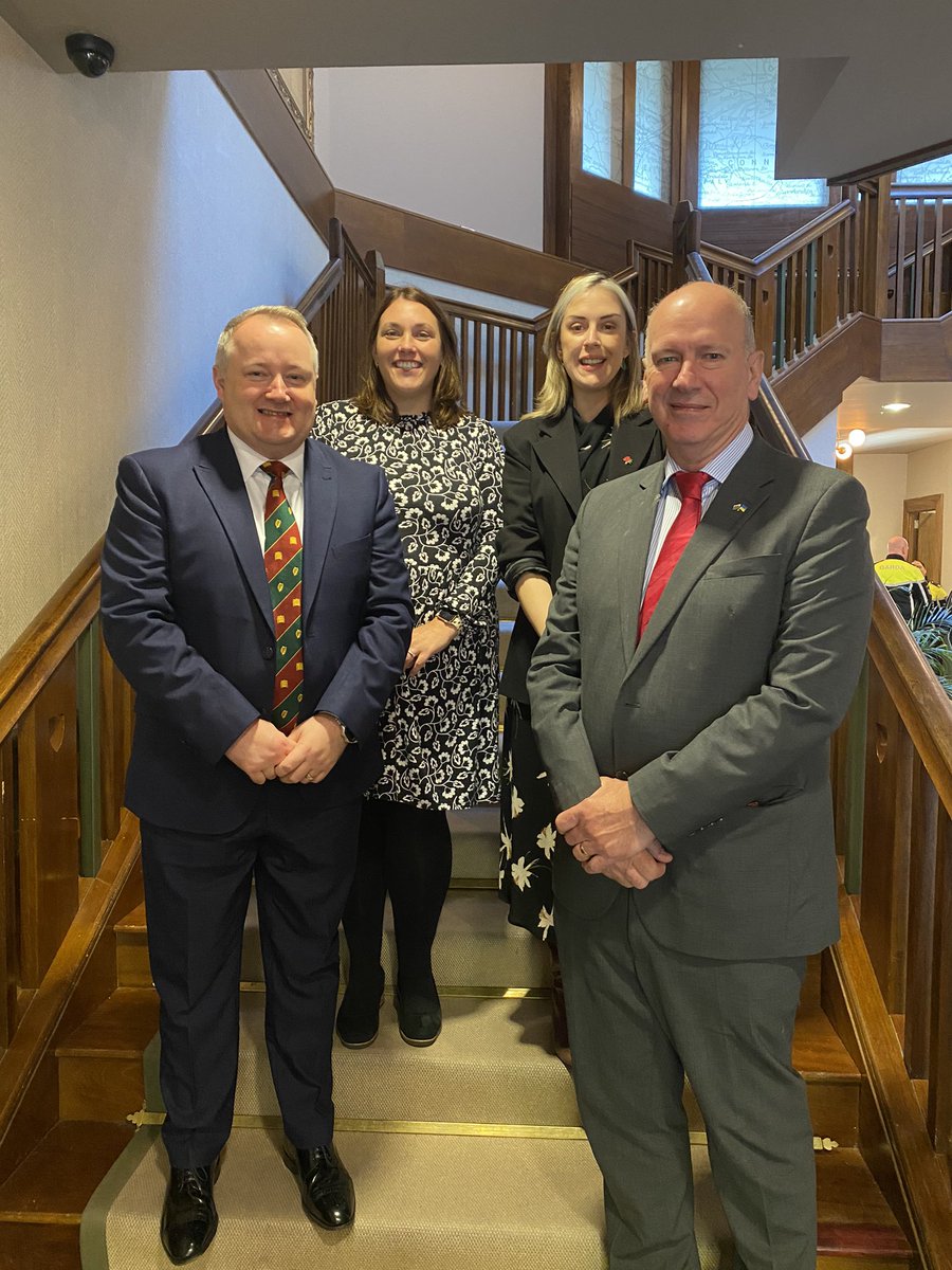 The @BritishIrishPA is a key inter-parliamentary body and @SeneddWales is lucky to have an excellent delegation representing us. Diolch @DavidReesMS @sarah4bridgend @DarrenMillarMS @Heledd_Plaid for your work in making Wales’ voice heard.