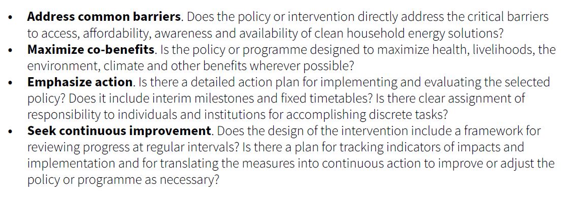 💡What are the key principles when making decision related to adoption of clean household energy? Read more in this pratical @WHO Policy guide below
#CleanCooking #IndoorAirPollution #AirPollution #ClimateChange

🔗who.int/publications/i…