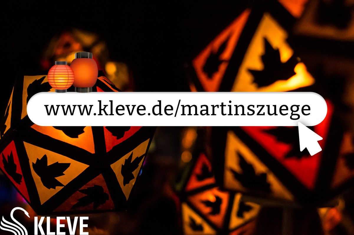 Rund um den Martinstag am 11. November finden auch 2023 im gesamten Klever Stadtgebiet erneut zahlreiche Martinsumzüge statt. Eine stets aktueller Liste aller hier bekannten Martinszüge findet ihr auf unserer Website: kleve.de/martinszuege
