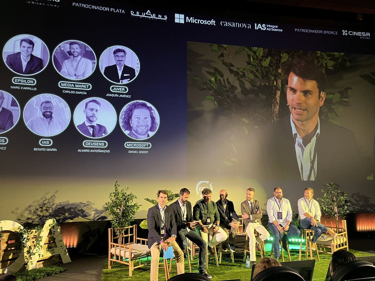 Epsilon Technologies (@epsilontec) on Twitter photo Interesantísima la mesa redonda ‘El futuro de la publicidad’ en #FOABCN de <a href="/mkdirecto/">MarketingDirecto.com</a>. Gracias <a href="/jpiedrahita/">Javier Piedrahita</a>!
🚨🚨Inteligencia de datos y creatividad: claves en el futuro de la publicidad. También atentos a la inteligencia artificial, que traerá grandes cambios. Interesantísima la mesa redonda ‘El futuro de la publicidad’ en #FOABCN de <a href="/mkdirecto/">MarketingDirecto.com</a>. Gracias <a href="/jpiedrahita/">Javier Piedrahita</a>!
🚨🚨Inteligencia de datos y creatividad: claves en el futuro de la publicidad. También atentos a la inteligencia artificial, que traerá grandes cambios.