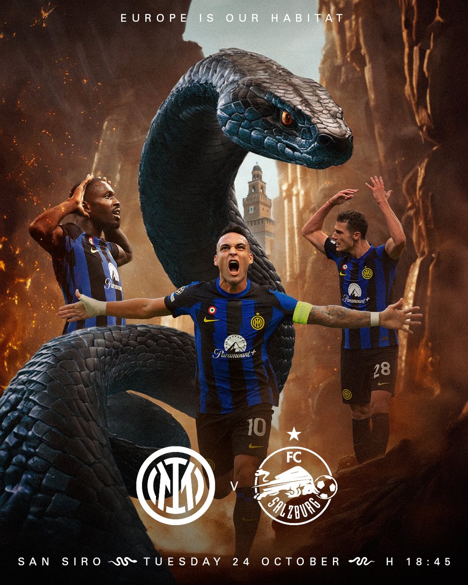 La espera ya casi llega a su fin ⏳
Llega el #UCL EP. 03: tomen asiento 👀🏟️

#ForzaInter #InterSalisburgo