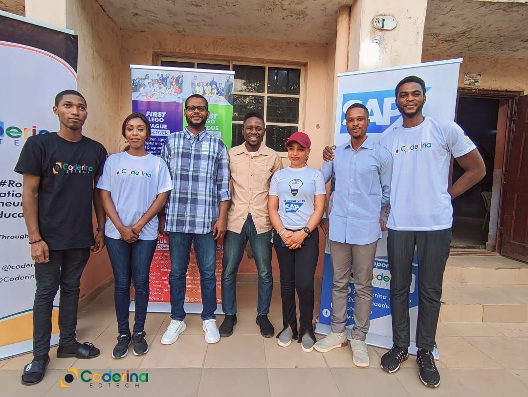 coderina's tweet image. High hi! 👋
From the fantastic Coderina team to you.
We truly appreciate your time and effort.
Huge thanks to our sponsors and partners.
#coderinaib
@sap4good @dowNewsroom @NigEducation @FIRSTLEGOLeague @Ford @firstweets @LEGOFoundation
#steameducation #Abuja