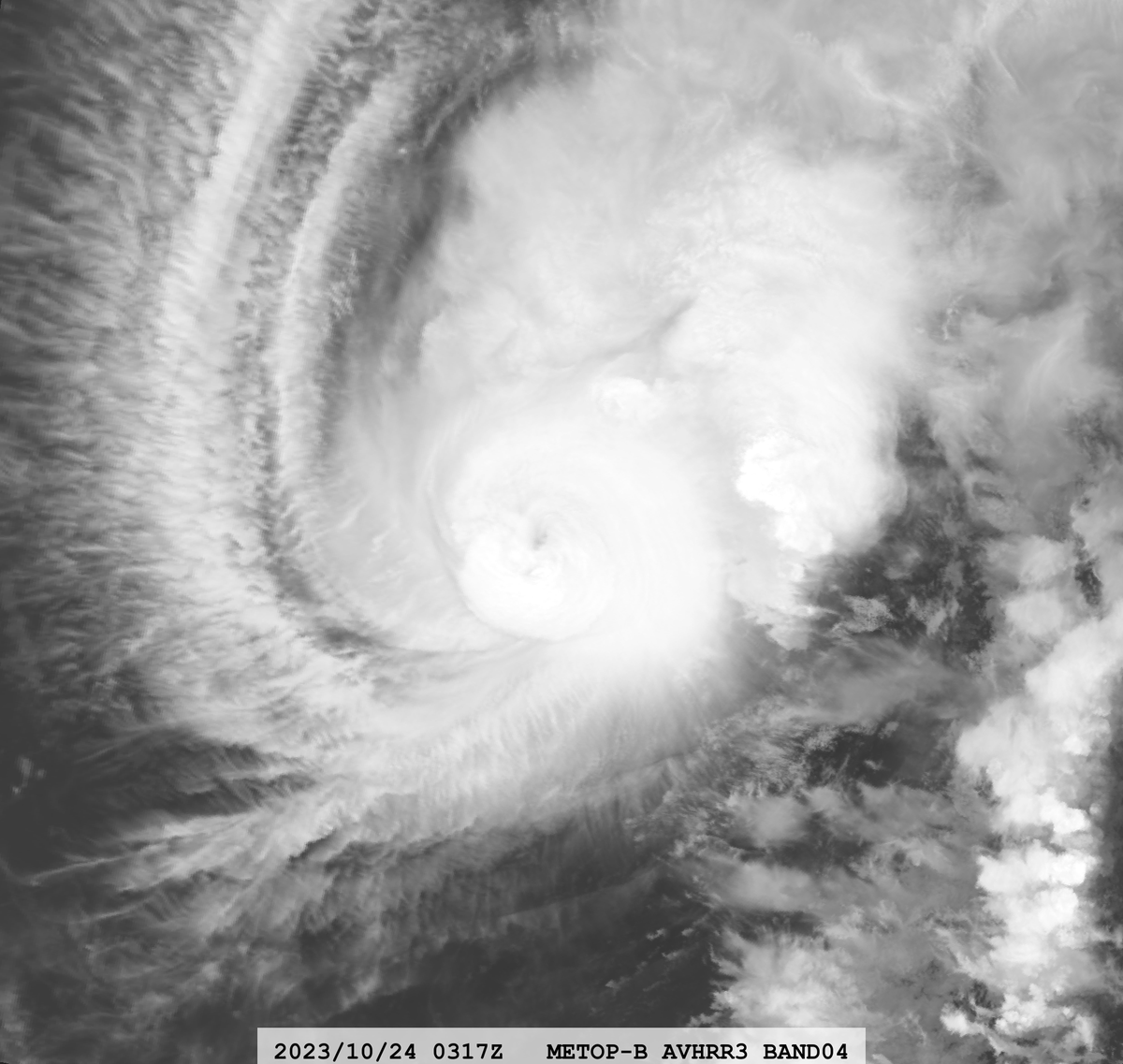 zeb199818's tweet photo. #06B Tropical Cyclone #HAMOON
Satellite: #METOPB #AVHRR3
Time : 2023/10/24 0317Z https://t.co/bQceURkyYC