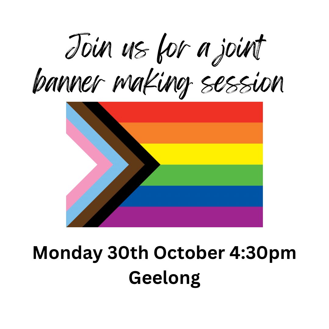 Want to be apart of history with Hawthorn and Geelong coming together to make the Rnd 10 banner? 
Inbox us for further details