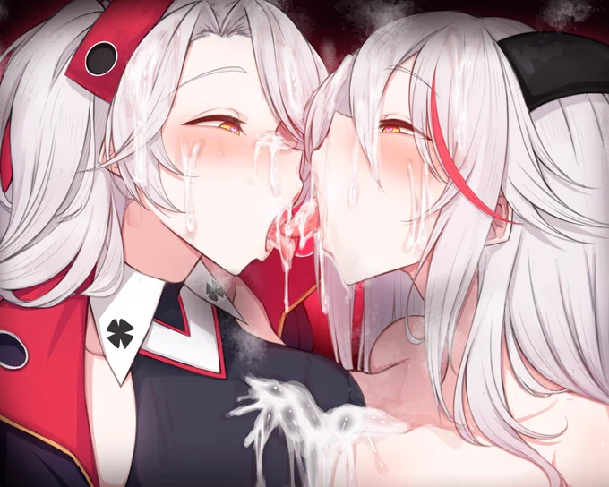 [ふたなり/futa] Wフェラ 