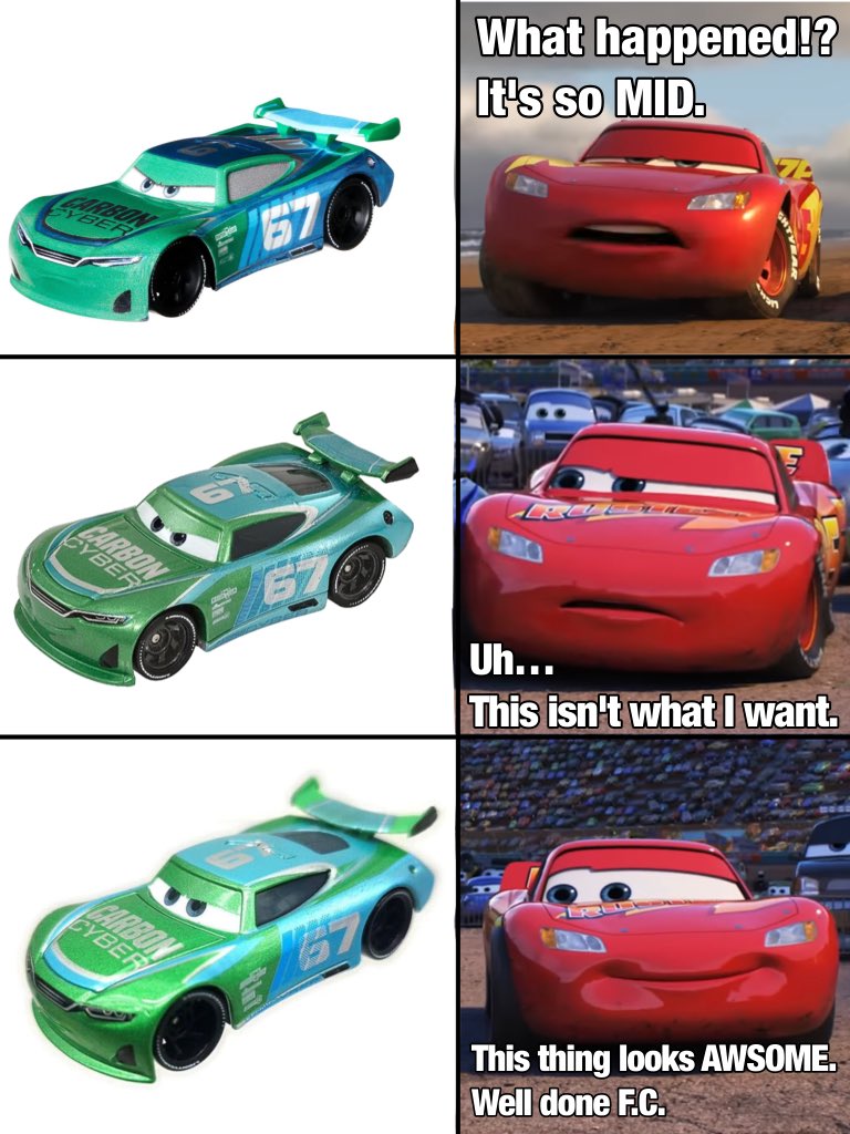 New Jim Reverick's diecast was appeared from Factry Customs. And it 
was available for purchase until about 17 hours ago.