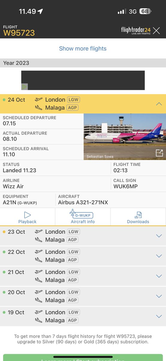 marktegelvagen's tweet photo. Big shout out to the Captain and 1st officer of todays @wizzair flight W9 5723  LGW-AGP for the smoothest flight ever. Not a single bunp, shake or otherwise nuissance. Absolutely smooth sailing (flying)🙌 https://t.co/topx2WRiXp