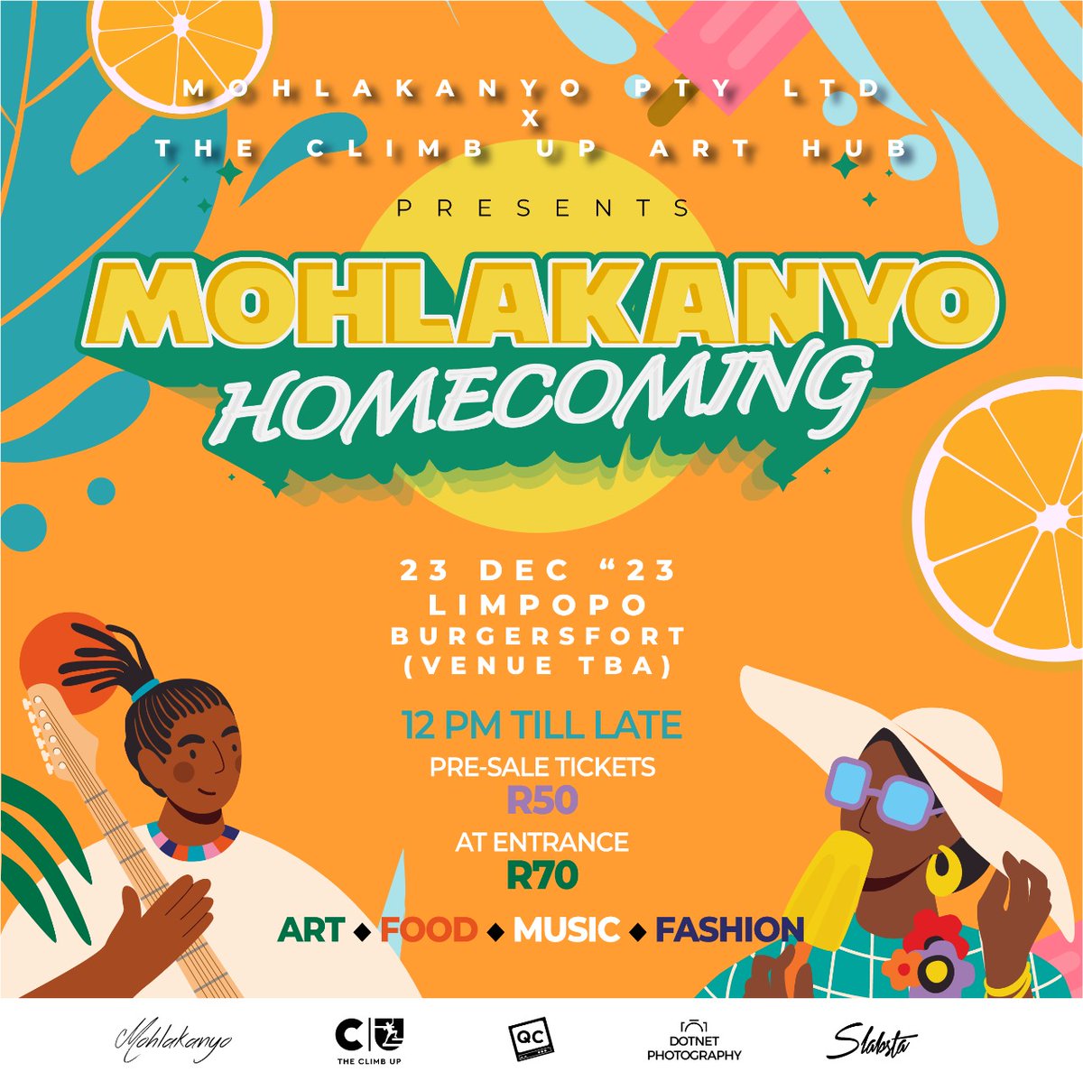 DarQsta's tweet photo. Here's what's happening @burgersfort courtesy of @Mohlakanyo and @_theclimbup. Let's run the tickets up. Looking forward meeting y'all. 

#MHC23 #MohlakanyoHomecoming23 #TheClimbUp #slabsta #Mohlakanyo https://t.co/LuU4A57vA2