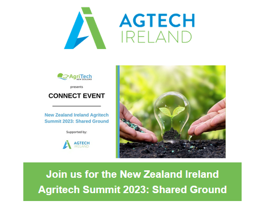 AgTechIreland's tweet photo. Join us on 31/10/2023 @ 7am Irish time for our joint New Zealand/Ireland virtual #Agritech Summit "Shared Ground".
Hear from tech savvy farmers, expert researchers, high profile investors and cutting edge innovators from NZ and Ireland!  Book free here 👇
https://t.co/XTVDLMwH1D https://t.co/BG5dMeRoUX