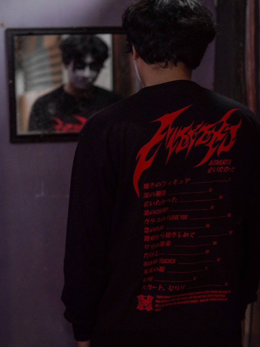 48terrace_merch's tweet photo. Last Call 🚨
Aitakatta - Short Sleeve only! (Lengan pendek)
Size L (1pcs) XL (1pcs)
-
Idr 175.000 (exclude shipping)
Dm for order📩
#SatSetWatWet #NoFafifu #48Terrace https://t.co/WAZ4co2bo3
