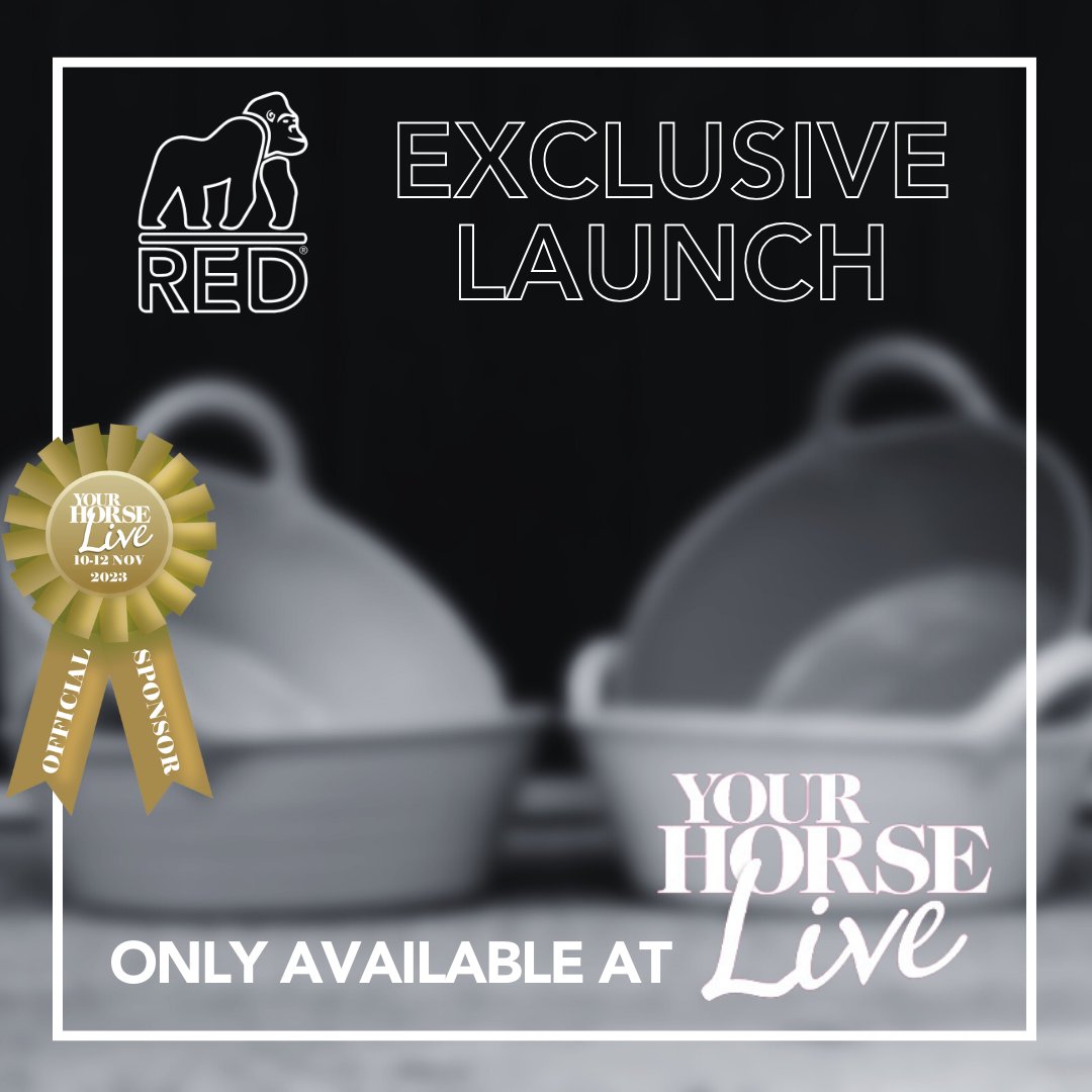 YourHorseLive's tweet photo. Visit @RedGorillaInt on Stand H2, to get your hands on a new limited-edition addition to their product range.

Keep your eyes peeled for more information on this exclusive launch!

Save £££'s book discounted advanced tickets today: https://t.co/SSSTmaN8Y2

#horses https://t.co/yT6uGfs8Kc