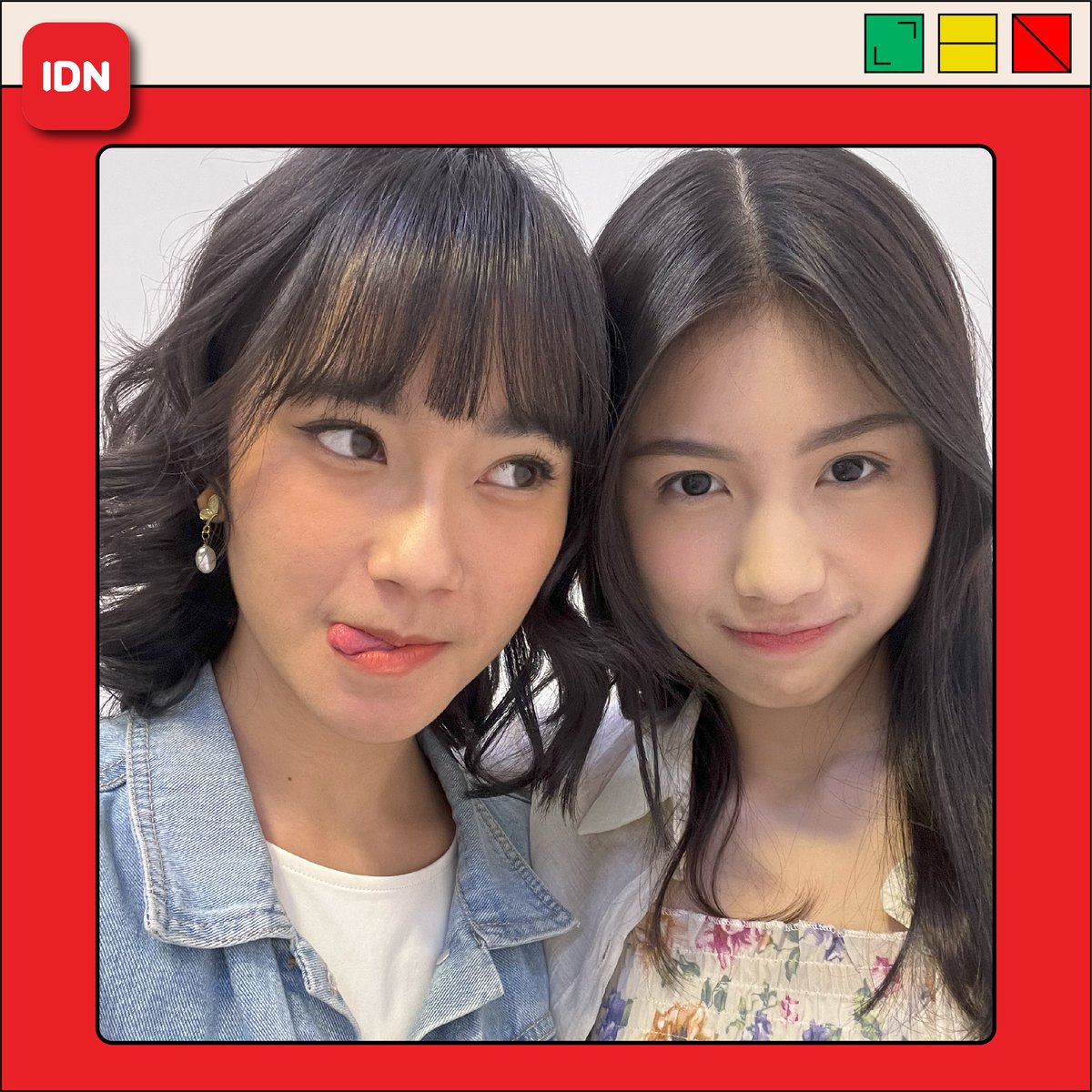 idn_app's tweet photo. Siapa yang tadi curhatannya dibacain @Freya_JKT48 & @Michie_JKT48 ?π₯°
Tonton keseruan JKT48 lainnya di IDN Live. Jangan ketinggalan nonton oshimu setiap Selasa pukul 16.00 WIB! β¨
#SeruBarengIDNLive https://t.co/jKfoZAPSCR