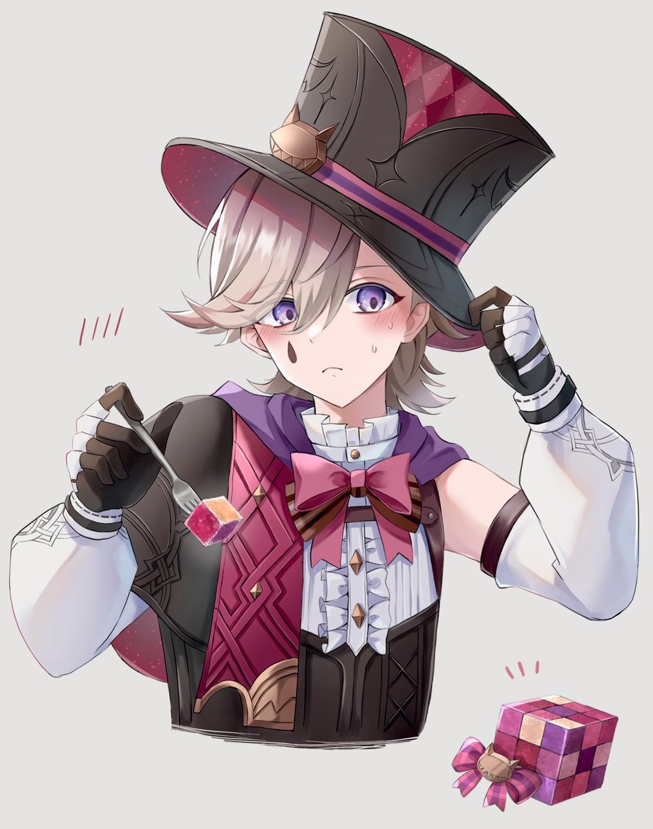 オリジナル料理をくれるリネ🍴︎🍰
#Lyney