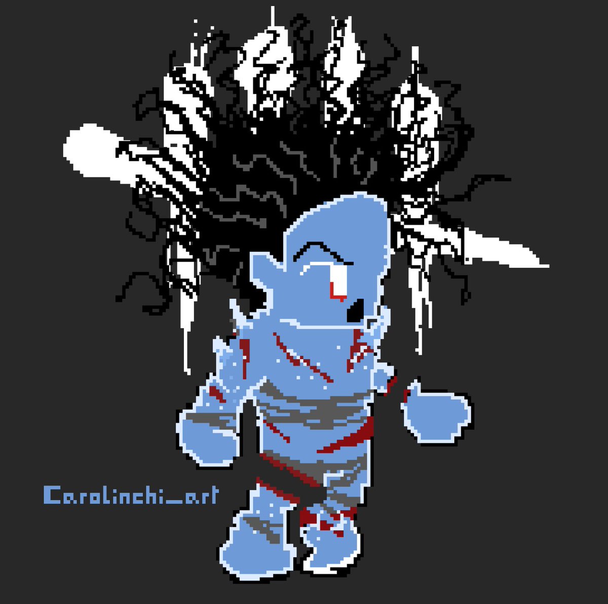 carolinchi_art's tweet photo. The spirit 👻
#DBD #DeadByDeadlight #Spirit #DBDspirit #SpiritDBD #PIXEL #PIXELart #inktober #inktober2023 #Day24inktober #Day24inktober2023 https://t.co/zqSohzVrkv
