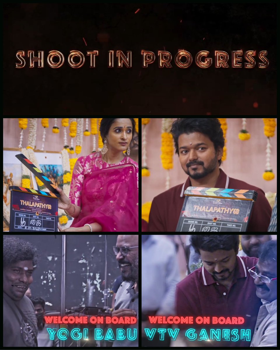 🎬
.
#OCDTimes #Thalapthy68 #VenkatPrabhu #PadaPoojai #KalpathiSAghoram #KalpathiSGanesh #KalpathiSSuresh #RajaYuvan #Prashanth #PrabhuDeva #Mohan #Jayaram #SnehaPrasanna #Laila #MeenakshiChaudhary #YogiBabu #AGS25