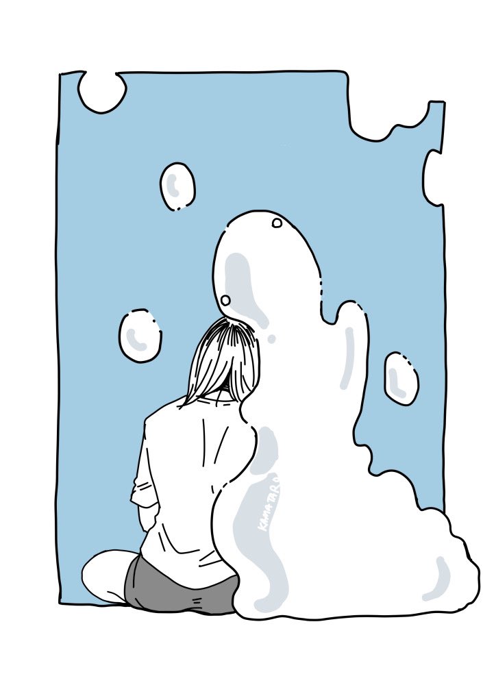 与根くんと人外 #創作 