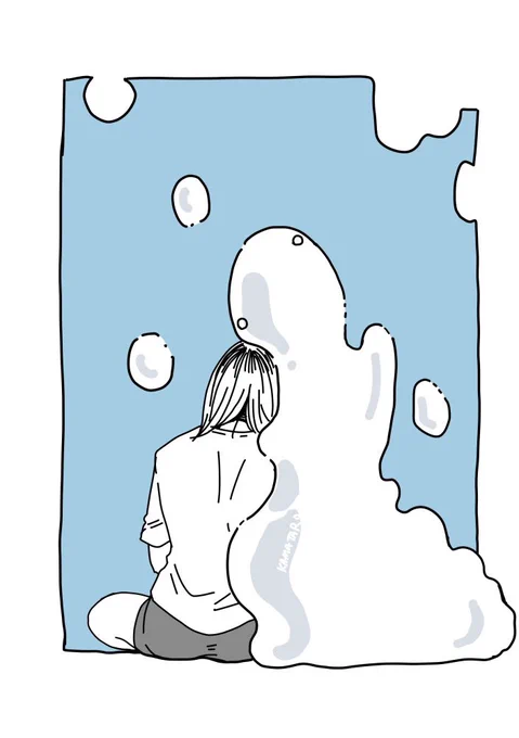 与根くんと人外 #創作 