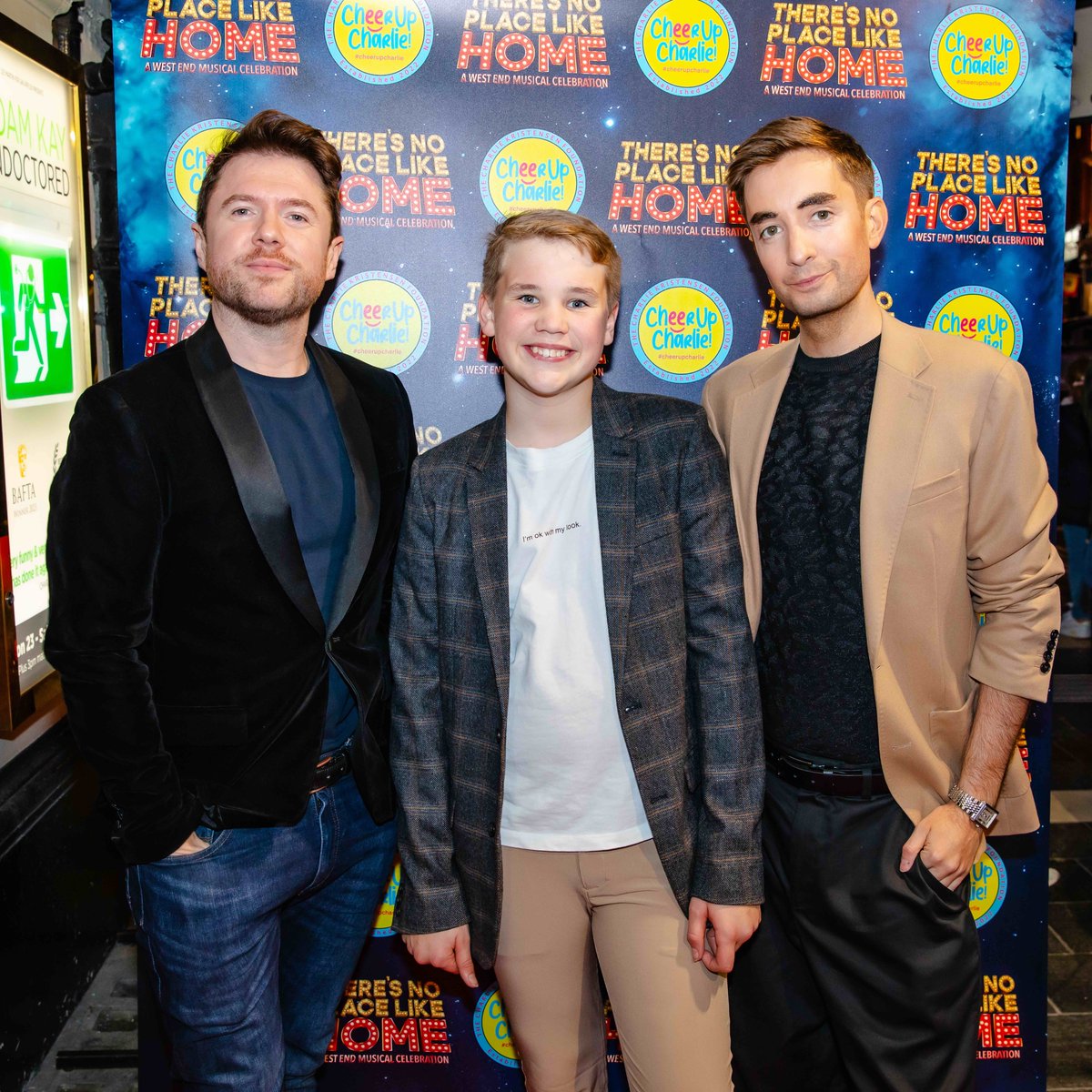 The wonderful duo who made this dream a reality - producers @NewFrameProds - Robin Rayner and James Quaife. Thank you so much x x There's No Place Like Home @LyricTheatreUK on 22 Oct 2023 #CheerUpCharlie Produced for The Charlie Kristensen Foundation Photos: Danny Kaan @dannykaan