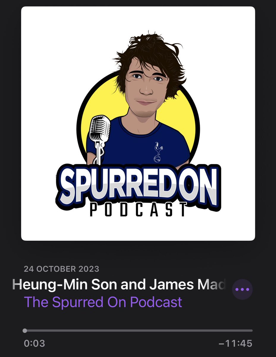 Match review of Spurs 2-0 Fulham now up. Here’s how to listen/watch:

🎙️Subscribe on Apple/Google Podcasts or follow on Spotify

podfollow.com/the-spurred-on…

🎥 Watch and subscribe on YouTube here:

youtube.com/@barnabyslater_