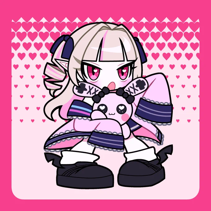꒰՞⸝⸝ᴗ ·̫ ᴗ⸝⸝՞꒱  #りりむとおえかき