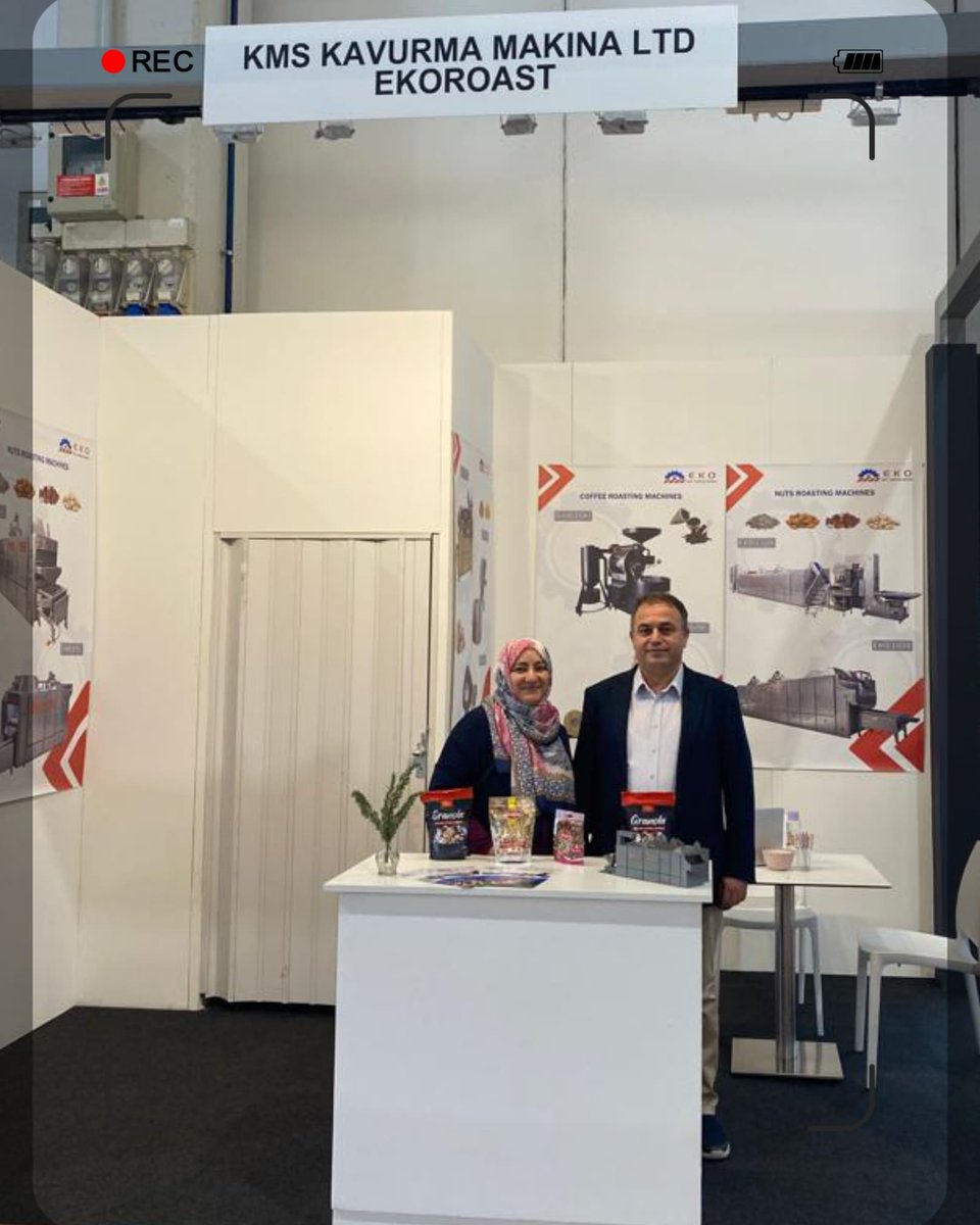 serifburak1's tweet image. Ekoroast Nut Roasting Machinery is at the Cibustec
We are waiting for you
#Ekoroast #KMSMachine #cibustec #cibustech #Cibustec2023 #italy #foodtechnology #foodmachinery #foodmachine #exhibition #fair