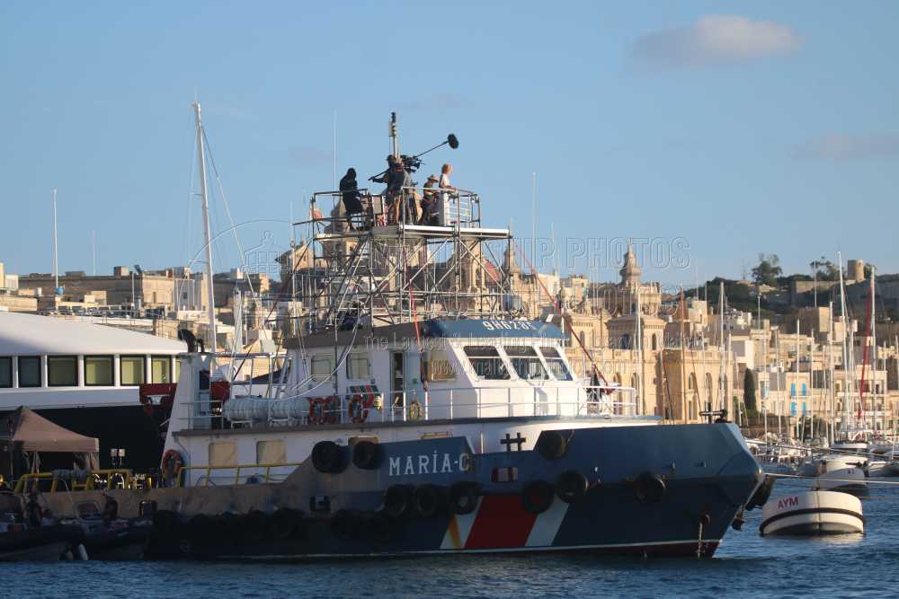 Shipguru's tweet photo. #MiggianiOffshore #utilityvessel #MARIA_C during #filming at #grandharbourmalta - 25.11.2022 - https://t.co/nfgboxc3g3 - NO PHOTOS can be used or manipulated without our permission https://t.co/wwGeqi1gj7