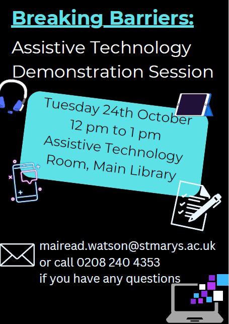 St Mary's Student Services tweet media