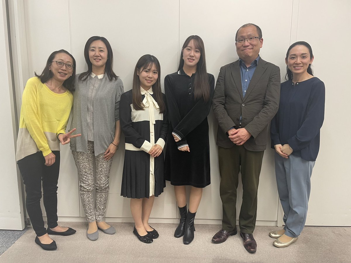 2024年3月16日（土）
クアルテット・エクセルシオxカルテット・プリマヴェーラ📍第一生命ホール

本番に向けて取材していただきました👀
昨年のMMCJぶりにエクセルシオの皆様にお会いできて楽しい時間でした！
ぜひご予定空けていただければ嬉しいです☺

triton-arts.net/ja/concert/202…