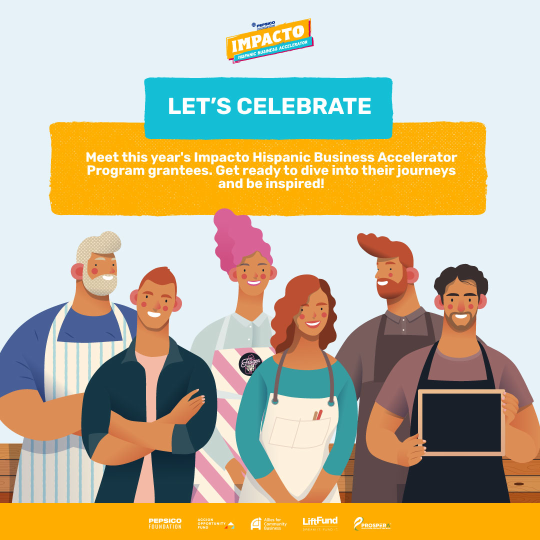 Meet small business owners who share the ways training, coaching and grants from the #PepsiCoFoundation’s Impacto Hispanic Business Accelerator are helping them thrive: spr.ly/6018ue8Mp spr.ly/6010ue8Mn