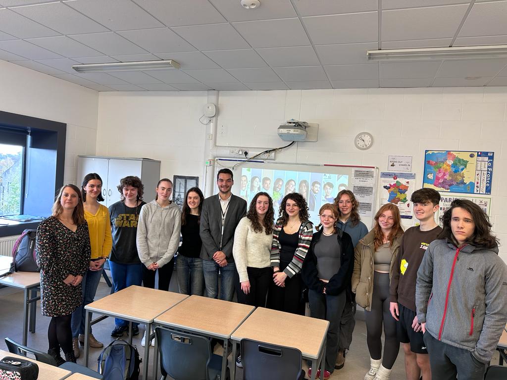 Présentation ce matin de Campus France sur les études en France, les programmes Erasmus et le programme d’assistanat. Un grand merci à Laura Le Cleach, Claire et Théo.
<a href="/ACPF_Irlande/">French Language in Ireland</a> <a href="/CampusFrance/">Campus France</a> <a href="/FranceinIreland/">France in Ireland 🇫🇷 🇪🇺</a>